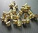 Mixed Dread Lock Dreadlocks Gold and Silver Plated Beads Metal Cuffs Hair Decoration Filigree Tube 6mm 24 Pcs
