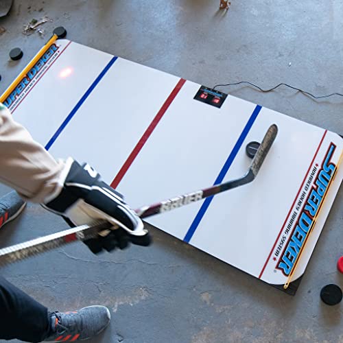 SuperDeker Advanced Ice Hockey Training System Real Ice Feel, Light