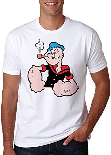 LuckyTshirt Popeye Shirt T Mens Funny Printed Tv Sailor Movies Cartoon Men Birthday Gift Mass