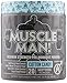 MUSCLE MAN Preworkout Supplement for Men – Muscle Builder & Pre Workout Powder, Nitric Oxide Booster with Alpha GPC, Creatine HCL & Beta Alanine for Raw Power, Cotton Candy, 306G