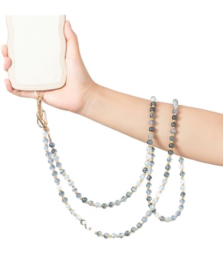 ABJFJE Crystal Phone Lanyard Crossbody & Wrist Strap Phone