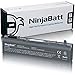 NinjaBatt Laptop Battery For Dell Latitude E6400 E6410 E6510 E6400 E6500 Precision M2400 M4400 M4500 MP303 PT650 MP490 4M529 PT434 312-0749 312-0748 312-0754 PP27L W1193 1M215 - [6 Cells/4400mAh/49Wh]