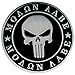 Aluminum 2nd Amendment Decal Sticker Bumper Molon Labe Right to Bear Arms NRA (Flat)