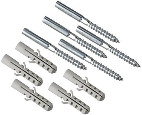 CORNAT TP562253 Stair Bolts zinc-Plated M8x100 5 pcs, Silver, M8 x 100 mm