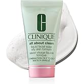 Clinique All About Clean Liquid Facial Soap | Gentle Face Cleanser For Oily Skin | Type 3 &amp; 4 Face Wash | Step 1 in 3-Step Skin Care Routine