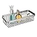 HI HOMEIDEAS Shower Caddy Corner Metal Basket Stainless Steel Shower Basket Bathroom Shower Shelf Toiletries Organizer Rustproof,Wall Mount,Brushed Finish