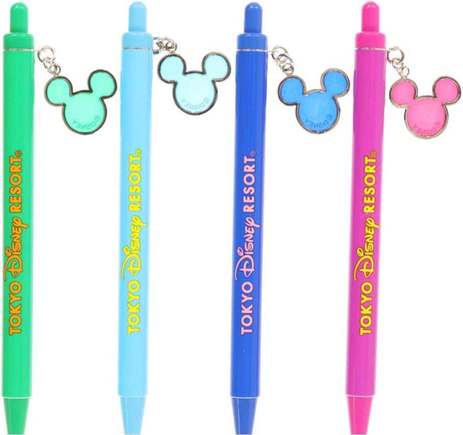 Amazon Co Jp ミッキー マウス ボールペン 7本 セット インク 黒 ミッキー型チャーム付き ディズニー 文房具 東京 ディズニーリゾート限定 おもちゃ