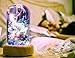 Moon Harbor Preserved Forever Rose Bedside Lamp Bluetooth Speaker, Unique Present for Her, Women Girlfriend on Valentine Day, Enchanted Flower LED Night Light Music Player in Glass Dome, Blue Rose