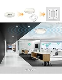 kuwfi X9500   Soporte de techo para punto de acceso inalámbrico de alta potencia AP sistema de Ceiling Mount PoE wifi punto de acceso AP señal wifi, 12 ~ 20 habitaciones