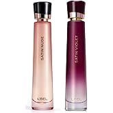 L'Bel Satin Duo Set: Satin Nude and Satin Violet Parfum/Perfume Femenino 50 ml / 1.7 fl.oz. each
