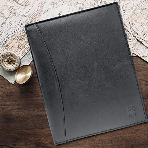 Leather Padfolio Resume Portfolio Folder Interview/Legal Document