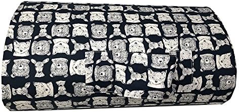 The Nursie Kinder Nap Mat Travel Bed for Sleep Overs or School Sleeping Napping (Forest Friends)