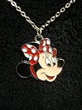 Minnie Mouse Pendant and Chain INCLUDES Gift Box by C.N.