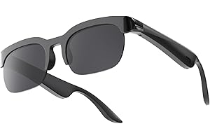 AMZISH XG89 Smart Bluetooth Sunglasses, Audio Sunglasses with Speaker, Open Ear Music, Touch Control