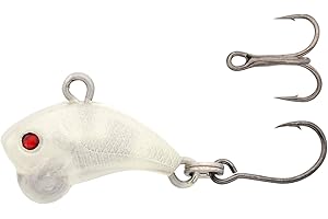 EUROTACKLE Z-Viber Micro - Ultra Light and Ice Fishing Lure - Mini Lipless Crankbait - 1/16oz Rattle Bait (0.6")