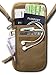 RFID Blocking Neck Stash Passport, Unisex, Tan