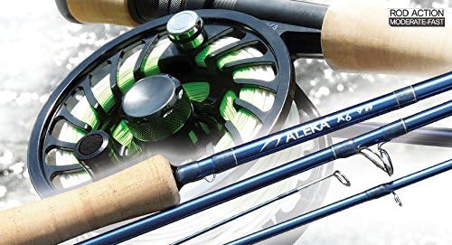 ALEKA A6 Fly Rod Combo Outfit 12WT 9'0" 4PC OUTFIT