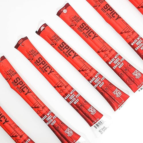 The New Primal GrassFed Beef Sticks, Keto & Gluten Free Healthy Snacks