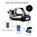 Victagen Waterproof 5000Lm LED Headlamp,Hands Free Zoomable Bicycle Headlight&Bike Flashlight Torch, Match 2 Rechargeable Batteries,USB Cable,Applies To Wall Charger And Car Charger For Outdoor Sports