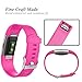 GEAK Bands for Fitbit Charge 2, Adjustable Sports Wrist Bands for Fitbit Charge 2, Small Classic Rose