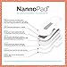 NannoPad Super - Certified Organic Cotton - Naturally Relieve Your Discomfort - No Fragrances, Chemicals or Dyes - Odor-Control and Breathable 1 Pack (20 Pads) Nannocare