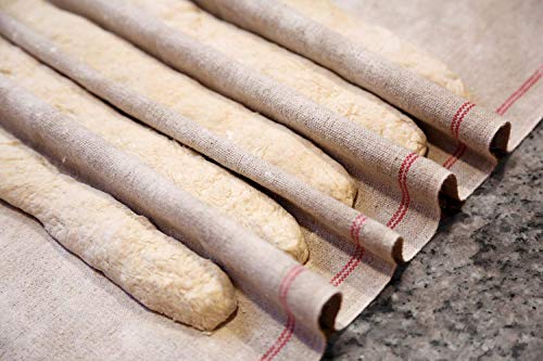 Breadtopia Baker's Couche - Professional Flax Linen Proofing Cloth (24" x 36")