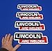 4 Lot OEM Hood Decal Fits Lincoln Arc Welder Sa 200 250 Sae 300 400 Pipeline