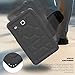 Poetic TurtleSkin-Galaxy-Tab-E8.0-Black Turtle Skin Heavy Duty Protection Silicone Case with Sound-Amplification Feature for Samsung Galaxy Tab E 8.0, Black