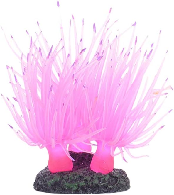 pink fish tank decorations