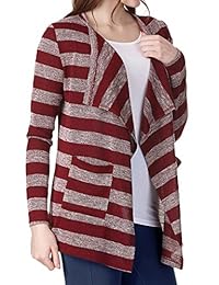 Regna X Boho Mujeres Open Front Drape Manga Larga Ligera Suéter Cardiganes (3estilos, S-3XL)