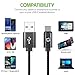 4 inch Short Type-C Charger Data Cable Braided Cable for Samsung Galaxy S9, S9+, S8 S8+,Note 8, For Google Pixel 2 XL, Pixel 2, Pixel, For Motorola Moto X / Moto Z, For LG G5, G6, V20, V30