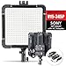 Kamerar BrightCast V15-345P Bi-Color Flexible LED Light Panel with AC Adapter, Water Resistant, Shock Proof, Rugged, Daylight and Tungsten (Sony NPF Mount)