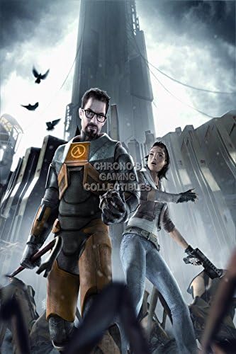 CGC Huge Poster - Half Life Gordon Freeman and Alyx Vancel - PS3 XBOX 360 PC - HLI004 (24" x 36" (61cm x 91.5cm))