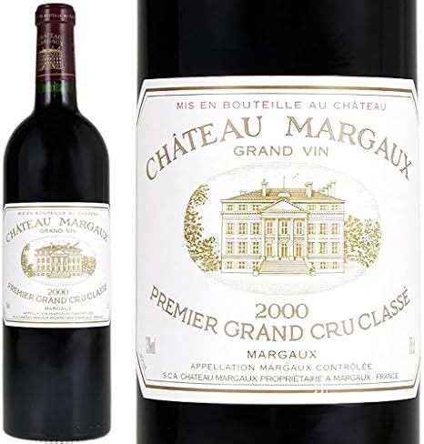 Amazon Co Jp Chateau Margaux Margaux 赤ワイン シャトー マルゴー 00 プルミエ グラン クリュ クラッセ メドック 1級 赤ワイン 辛口 フルボディ 750ml 通販 食品 飲料 お酒