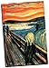Panther Print Edward Munch The Scream Canvas Print Picture Wall Art Large 30X20 Inches