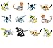 Dinotrux Reptool Rollers (12 Pack) Revvit, Click-Clack, Otto Wrenches, Towaconstrictor, Ace, Wrenchtools, & Scraptor Rolling Vehicles Great Cake Toppers