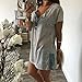 Gillberry Women Loose Casual Button Blouse T Shirt Tank Tops