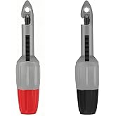 Wire Piercing Probe, 4MM Insulation Piercing Clip Tool for Fluke Klein Multimeter Voltage Voltmeter Electrical Testing(2 Pack, Gray)