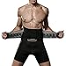 Veadoorn Waist Trainer for Women Waist Trimmer Sport Workout Back Support Belt M Black