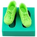 3D Silicone Baby Shoes Cake Mold Fondant Soap Mould