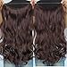 Invisible Wire Hair Extensions Pieces Secret Curly Wavy Hair Extension Synthetic Adjustable Headband for Women Hairpieces