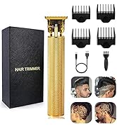 Frascio Professional Hair Clippers Zero Gapped Cordless Hair Trimmer Professional Haircut & Groom...
