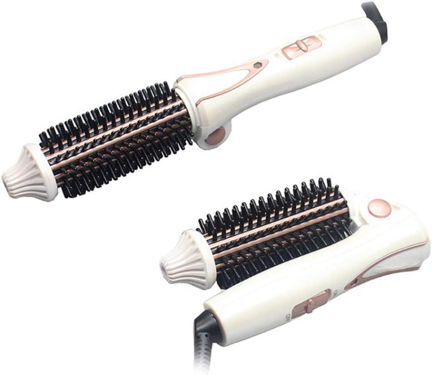 Curling Iron Brush, Tong for Short and Long Hair Coating All Hair Types