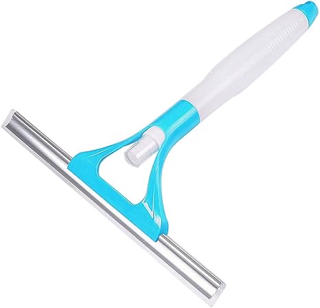 Amazon Siayi しあい お掃除用品 水切りワイパー スクイジー 車 水切り 多機能 窓 洗車 壁 床 お風呂掃除 カビ防止 タイル掃除 ガラス掃除 ブルー 窓 網戸ブラシ オンライン通販