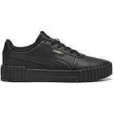 PUMA Womens Carina 3.0 Lace Up Sneakers Shoes Casual - Black