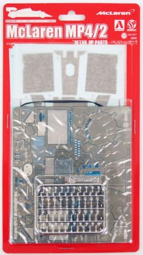 AOSHIMA 81907 McLaren MP4/2 1984 British GP Photo Etched Parts 1/20 scale from Japan