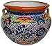 Fine Crafts Imports Small Multicolor Talavera Ceramic Pot