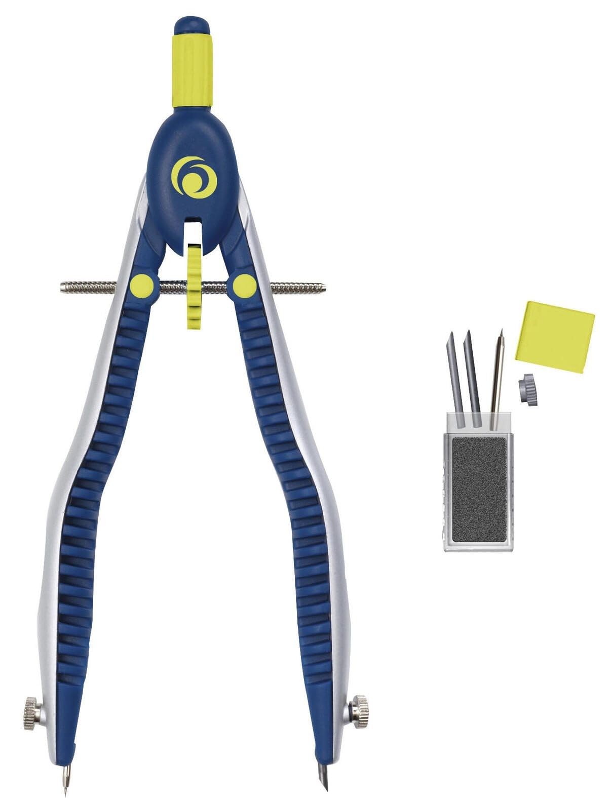 Herlitz My.Pen Quick-Set Compass - Dark Blue/Light Blue