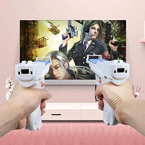 Wii Motion Plus Gun for Nintendo Wii Controller + Wii Shooting Games (White,Set of 2) - Thumbnail 4