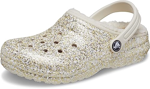 Crocs Kid's Classic Lined Glitter Clog